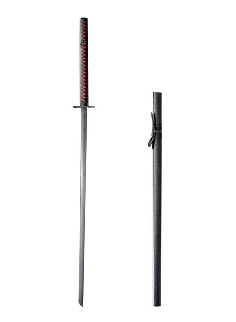 Bleach Kurosaki Ichigo Bankai Tensa Zangetsu Wooden Toy Sword 104cm