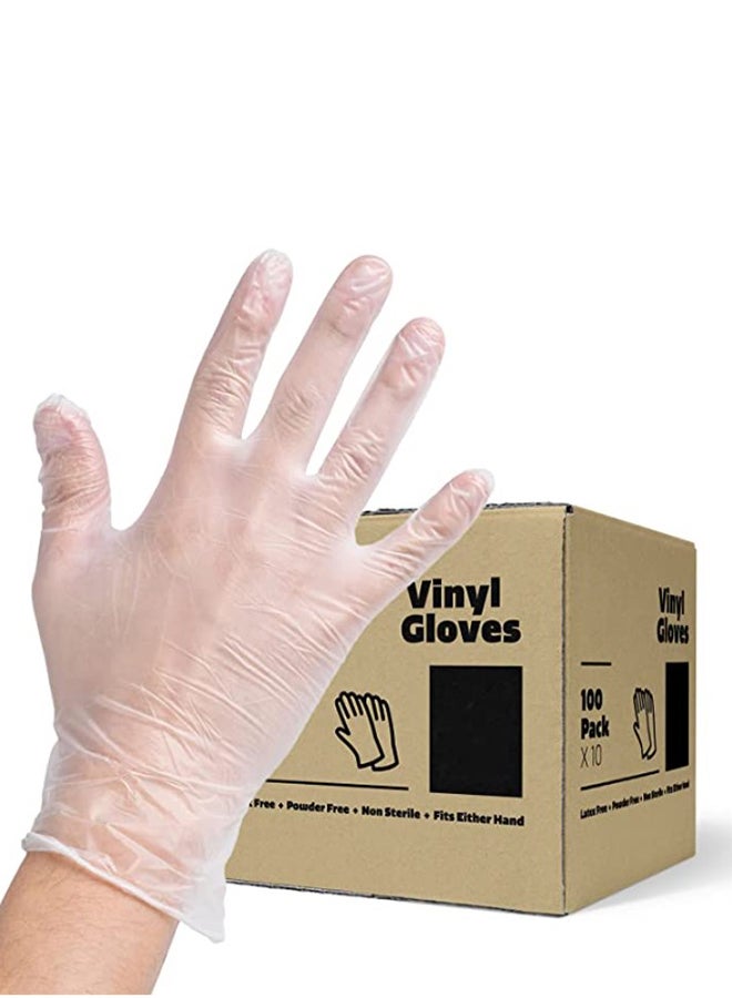 Pack Of 1000 Pieces Vinyl Gloves Small - Image 1