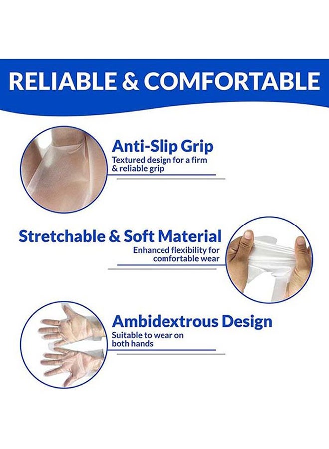 Generic Pack Of 1000 Pieces Vinyl Gloves Medium  - Image 2