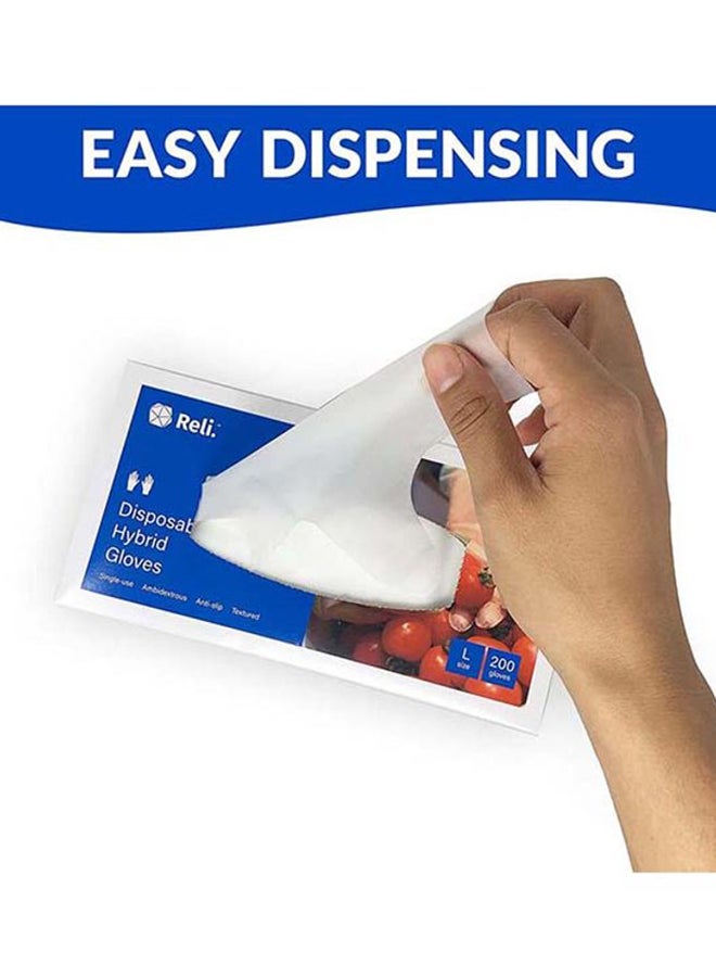 Generic Pack Of 1000 Pieces Vinyl Gloves Medium  - Image 3