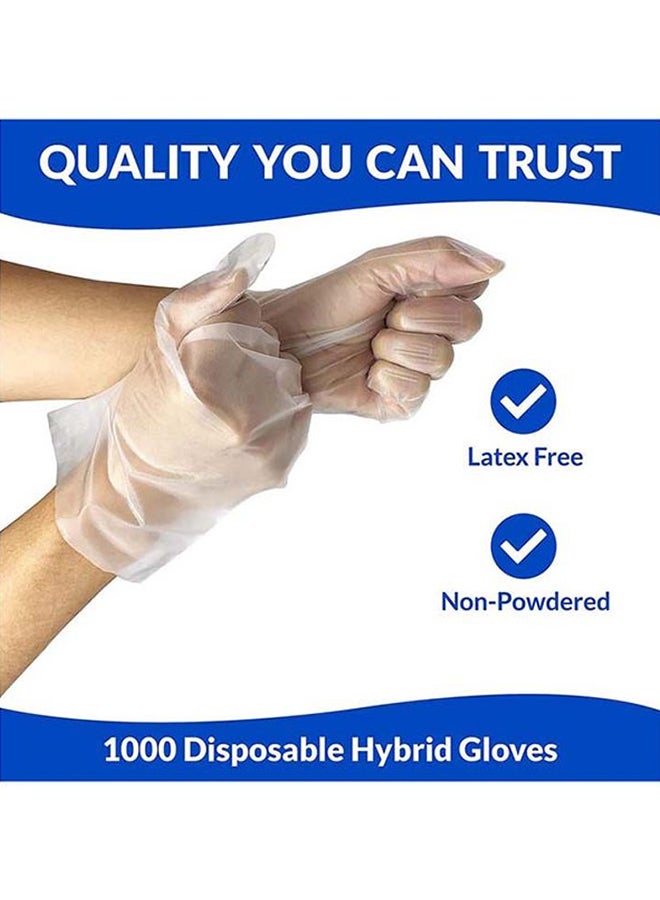 Generic Pack Of 1000 Pieces Vinyl Gloves Medium  - Image 4