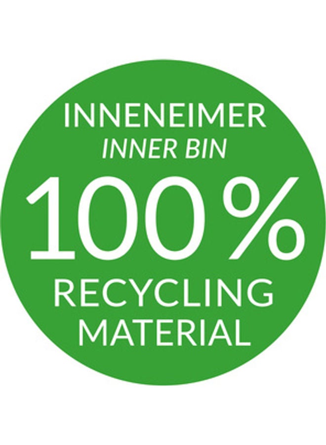 Hailo Pedal Dust Bin White 18Liters - Image 4