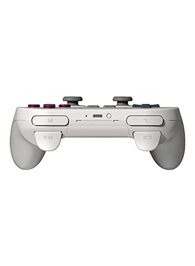 8Bitdo - SN30 Pro With Bluetooth Gamepad G Classic Edition Nintendo Switch - Image 1