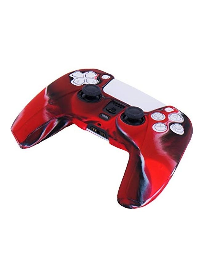 Silicone Cover Skin Case For Sony PS5 Controller With Thumb Grips - Image 3
