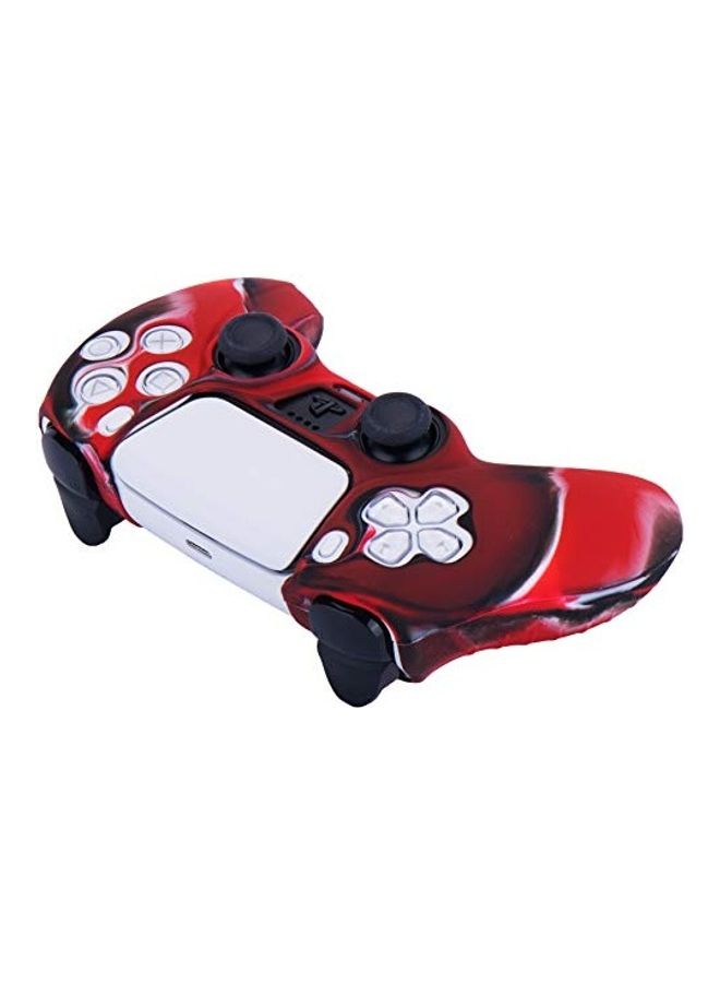 Silicone Cover Skin Case For Sony PS5 Controller With Thumb Grips - Image 4