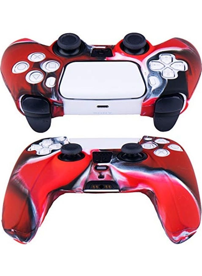 Silicone Cover Skin Case For Sony PS5 Controller With Thumb Grips - Image 5