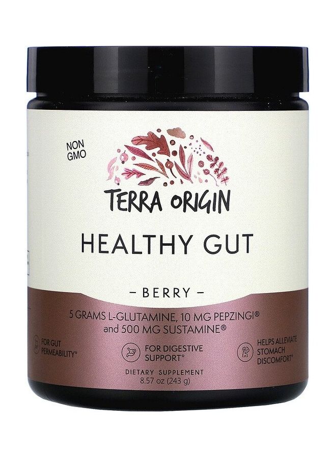 Terra Origin Healthy Gut Dietary Supplement - Berry - Image 1