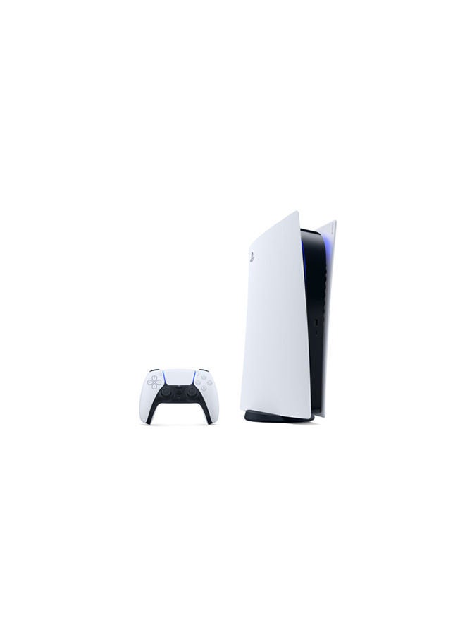Sony - PlayStation 5 Digital Edition Console + White DualSense Wireless Controller + 3D Wireless Gaming Headset For PlayStation 5 - Image 1
