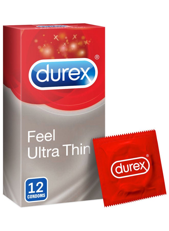 دوريكس 12-Piece Feel Ultra Thin Condom