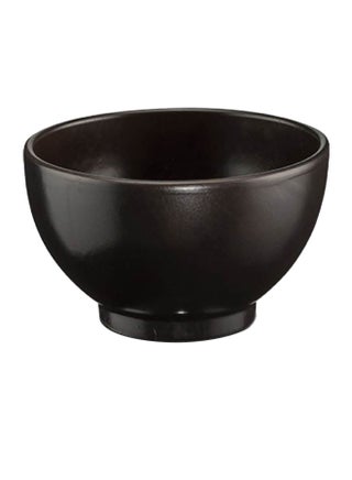 Clay Round Mud Breakfast Bowl Black 15cm - v1627385085/N48463408A_1