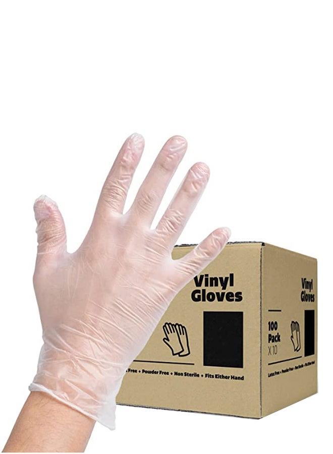 Generic Pack Of 1000 Pieces Vinyl Gloves Large  - Image 1