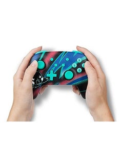 PowerA Pikachu Neon Wireless Style Controller For Nintendo Switch  - Image 2
