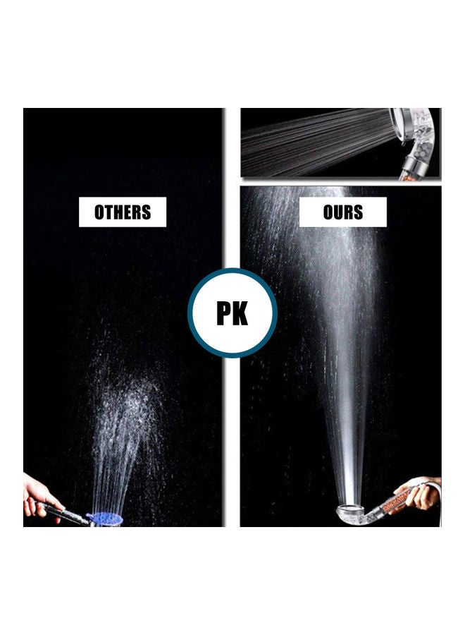 رأس دش عالي الضغط فضي/بني/رمادي - Image 4