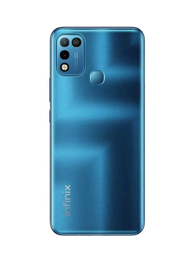 Infinix - Renewed - Hot 10 Play X688C (2021) Dual SIM Aegean Blue 2GB RAM 32GB 4G LTE - Image 1
