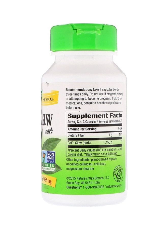 ناتشور واي لحاء مخلب القط 485 ملغ - Image 2