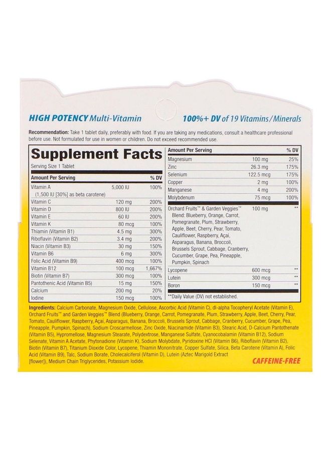 ناتشور واي ألايف! مكمل متعدد الفيتامينات - Image 2