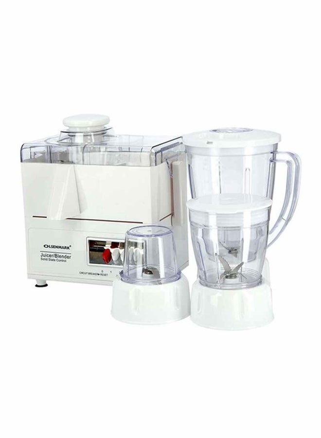 Olsenmark Hand Mixer With 4-In-1 Food Processor And Multifuntion Blender 150.0 W OMHM2348/OMSB2137/Bundle White  - Image 4