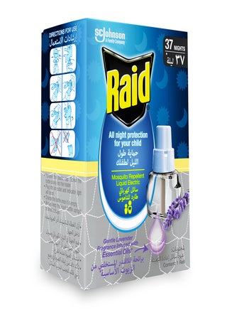 Raid Liquid Mosquito Repellent Refill, Lavender scent, 41ml - v1627387968/N45322953A_1