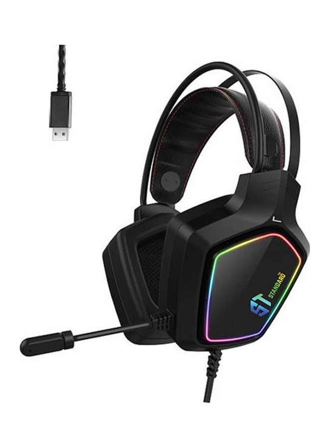 Standard Headphone Gaming Stereo 7.1 Surround Sound RGB  - Image 1