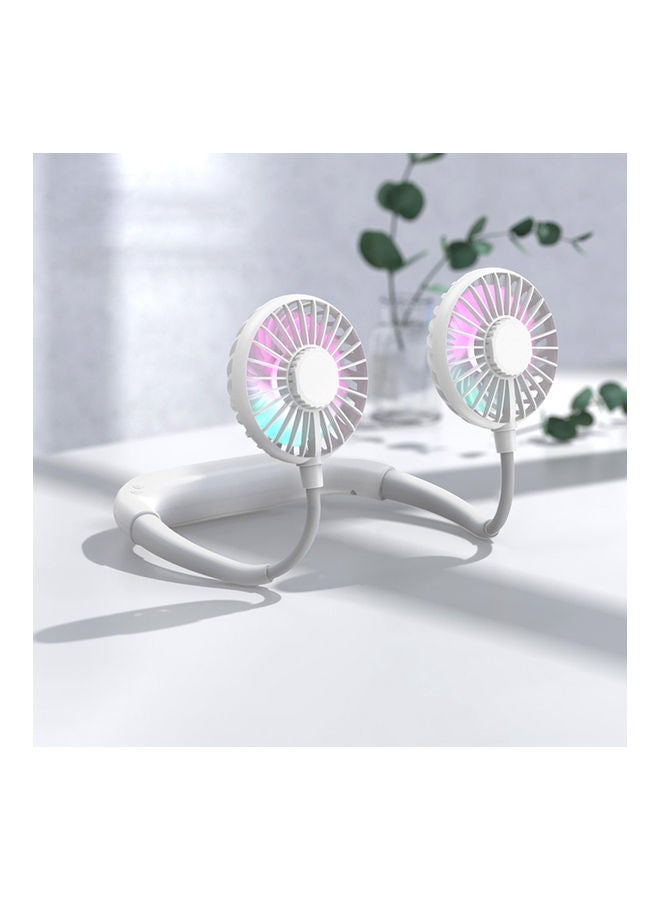 Portable Neck Fan H32687-WS-su White - Image 1