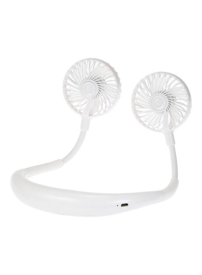 Portable Neck Fan H32687-WS-su White - Image 2