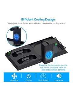 FYOUNG Vertical Stand Charger For Xbox Series X With Cooling Fan - wireless  - Image 2