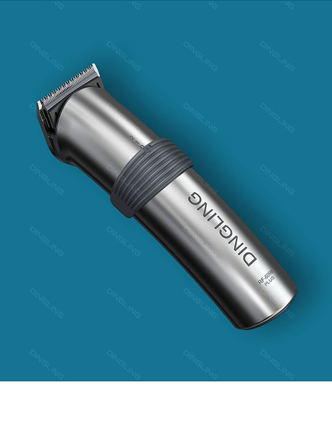 DINGLING - Electric Hair Clipper RF-609B plus sliver 17x 4.8x 4cm - Image 1