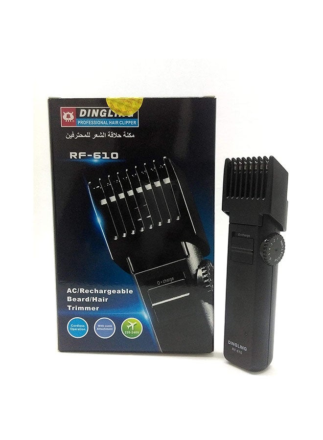 DINGLING - Electric Hair Clipper  RF-610 black 15.9x 3.7x 3cm - Image 1