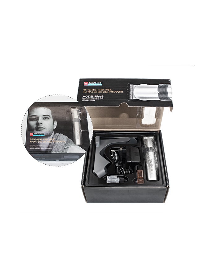DINGLING - Electric Hair Clipper  RF-668 sliver 14x 3.1x 3.5cm - Image 1