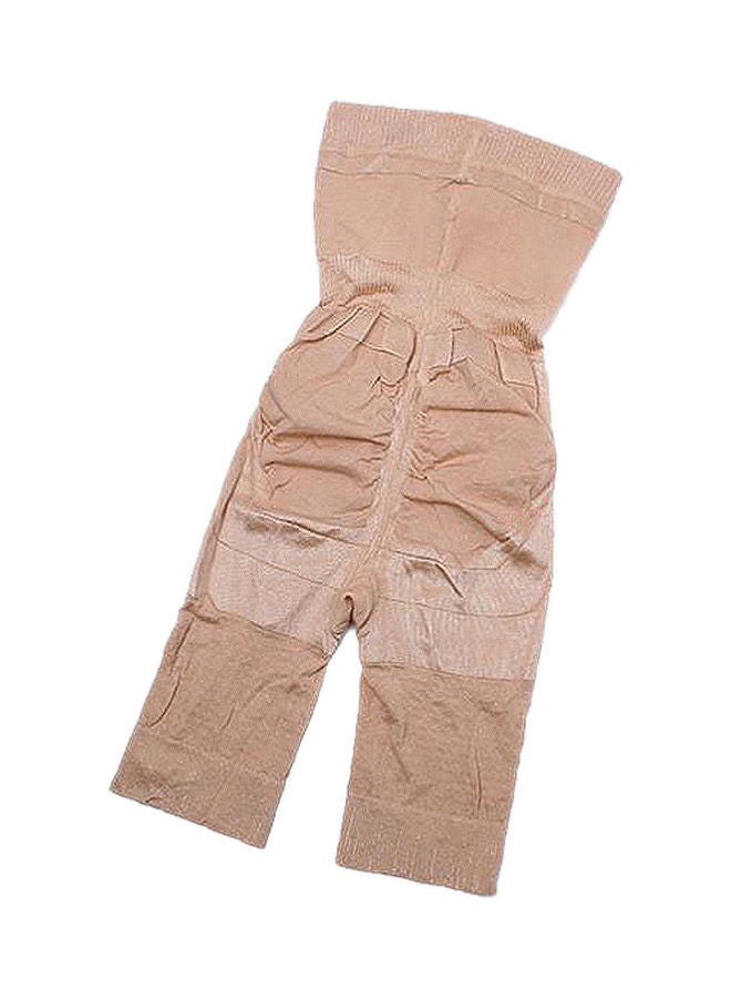 High Cuts Beauty Slimming Shapewear Bodysuit Beige - Image 1