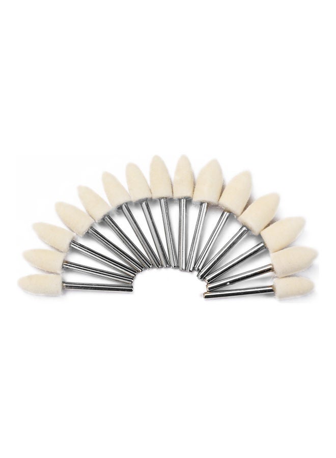 Generic - 129-Piece Abrasive Polishing Tools White - Image 1