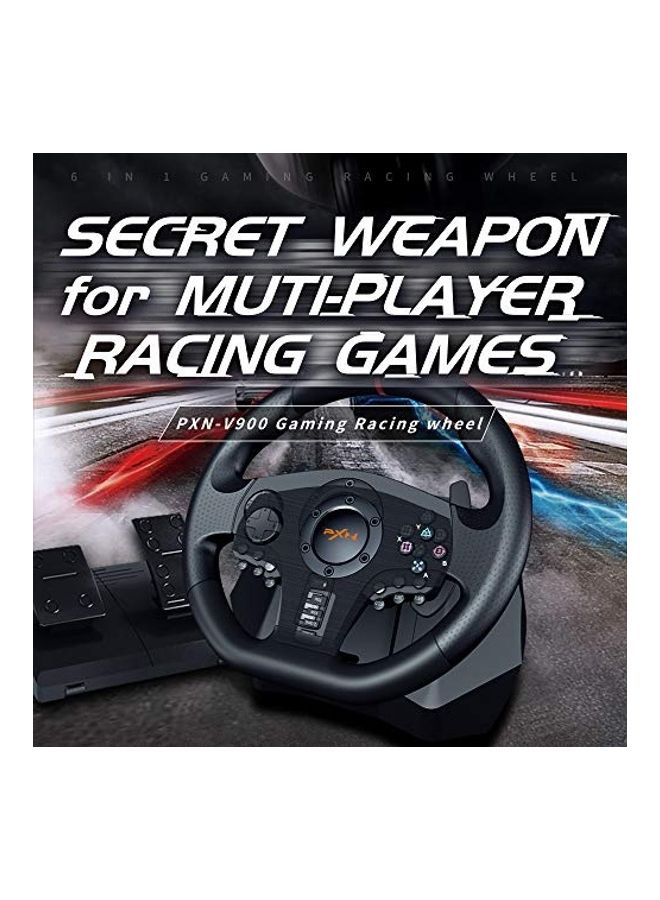PXN PC Gaming Racing Steering Wheel Degree Race Steering Wheel With Pedal  - Image 2