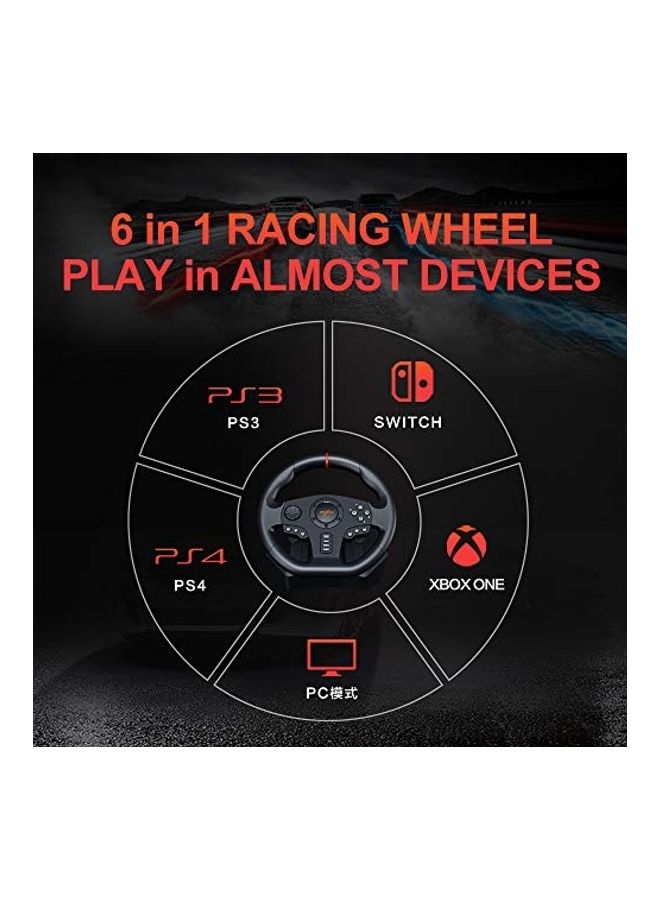 PXN PC Gaming Racing Steering Wheel Degree Race Steering Wheel With Pedal  - Image 3