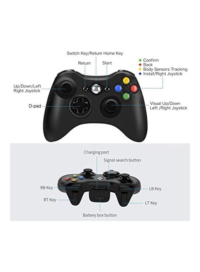 Gamepad Joystick Wireless Controller For Xbox 360 Console  - Image 3