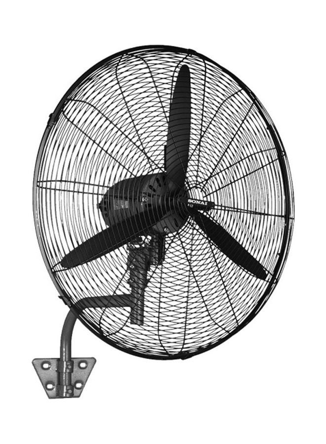 سوناي مروحة حائط سوناي معدني، 30 بوصة، لون أسود - MA-30-W 195 W MA-30-W أسود 