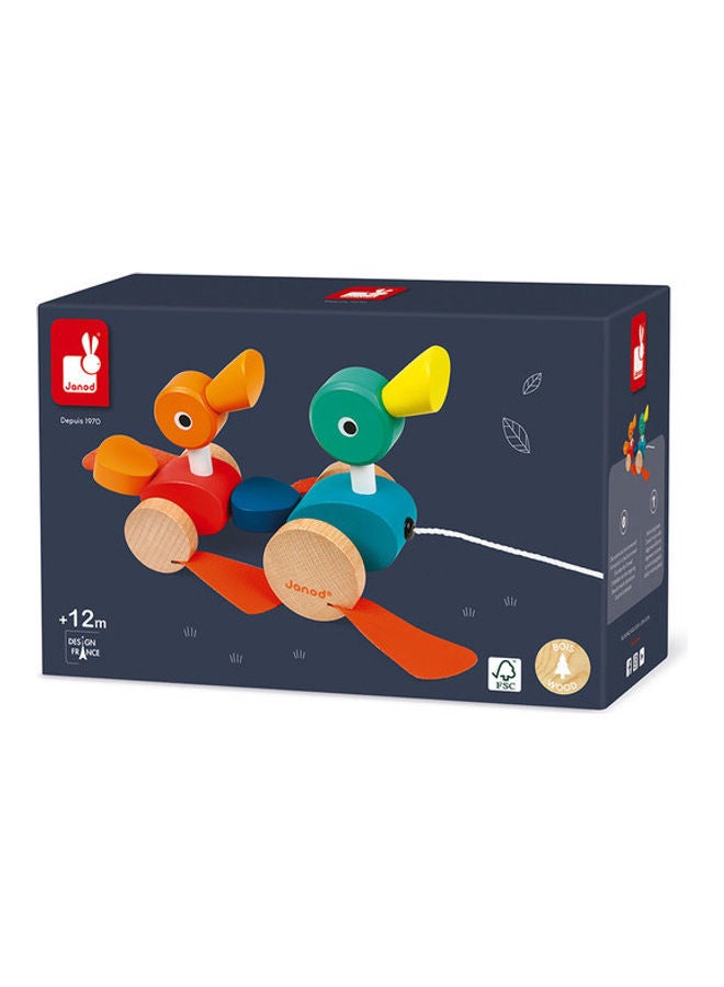 Zigolos Duck Pull Along Toy