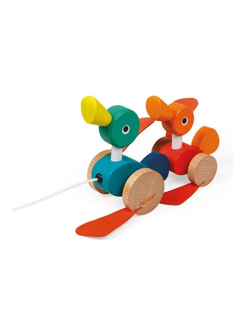 Zigolos Duck Pull Along Toy