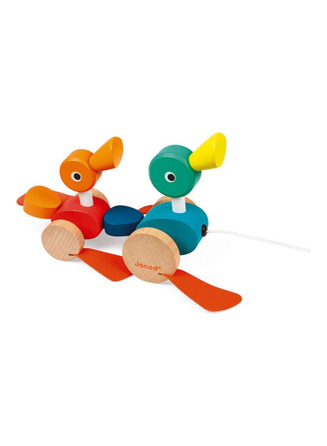 Zigolos Duck Pull Along Toy