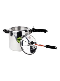 Royalford Aluminum Pressure Cooker Silver 7Liters  - Image 2
