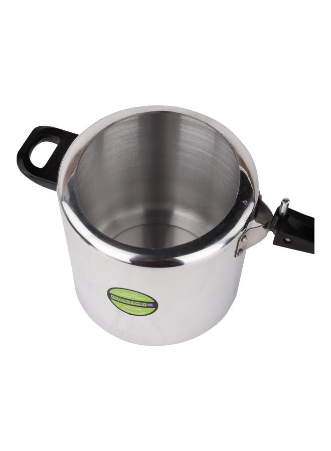 Royalford Aluminum Pressure Cooker Silver 7Liters  - Image 4