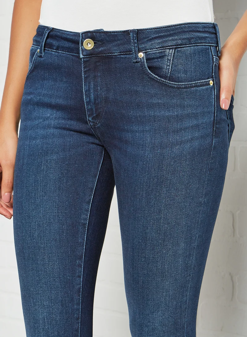 VERO MODA Skinny Fit Jeans Dark Blue