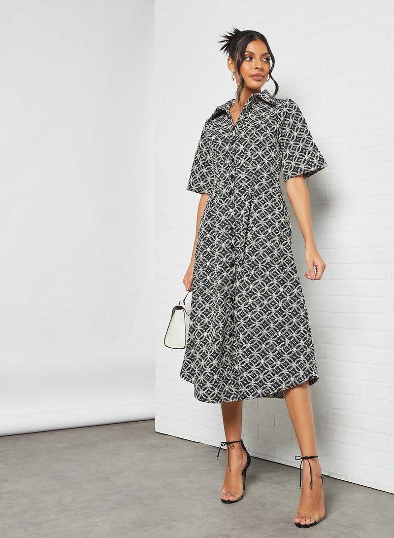 ELLIATT Gusto Shirt Dress Black - Image 1