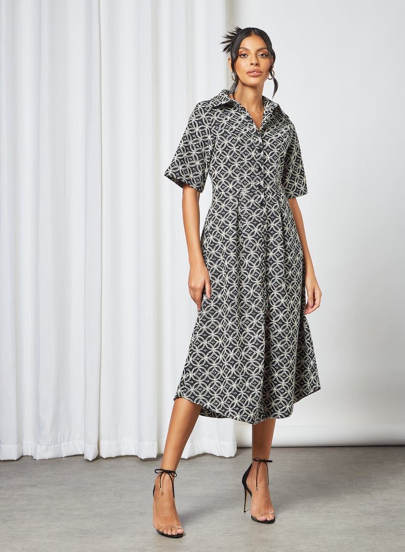 ELLIATT Gusto Shirt Dress Black - Image 4