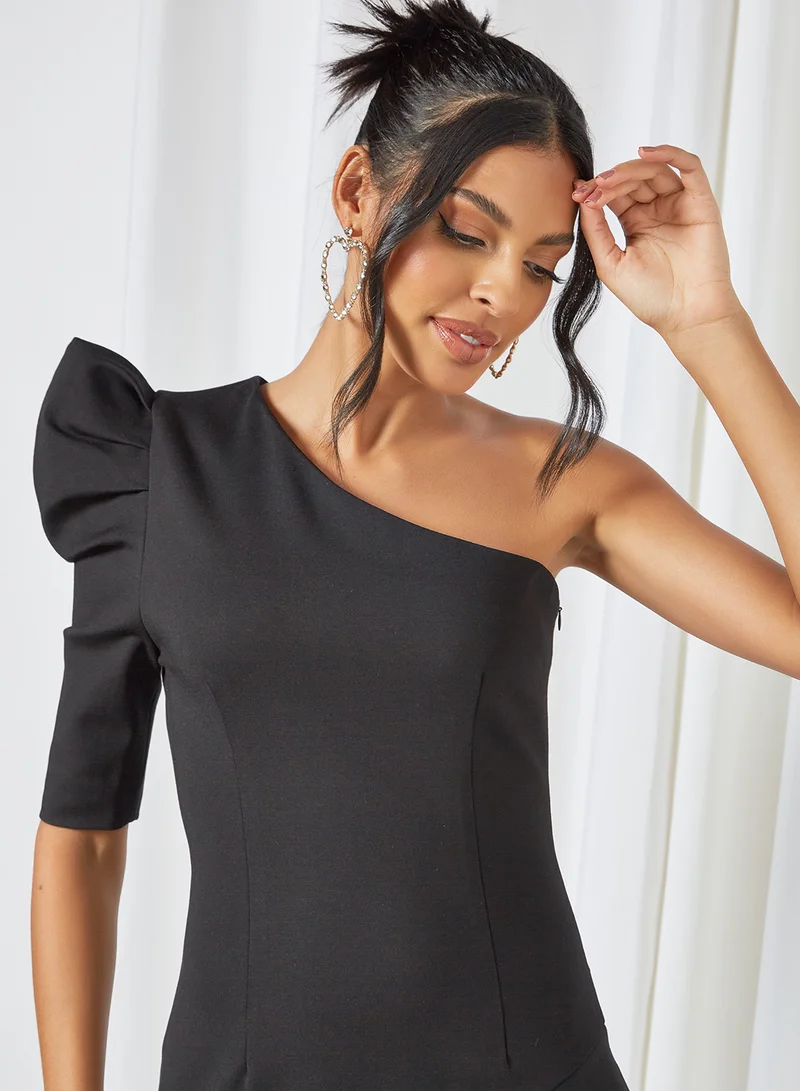 إليات Righteous One Shoulder Dress