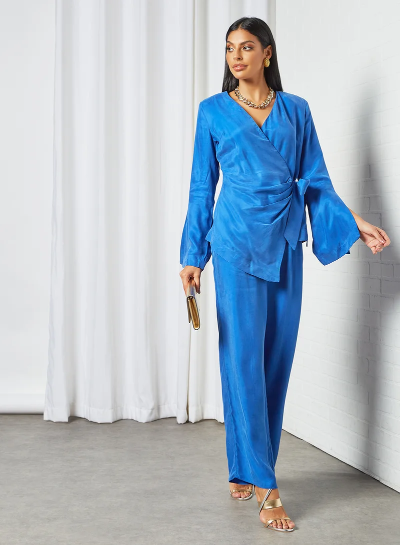 ELLIATT Ginsberg Straight Pants Blue