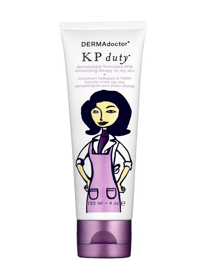 DERMAdoctor KP Duty Dermatologist Formulated AHA Moisturizing Therapy (For Dry Skin) 120ml - Image 1