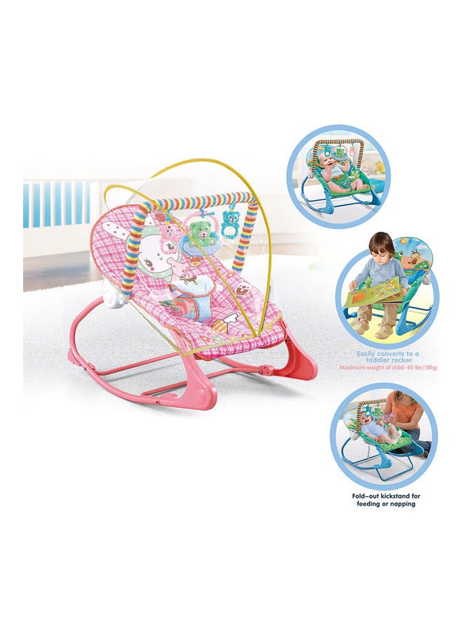 كيدل كرسي هزاز للأطفال مع شبكة للبعوض - Image 2