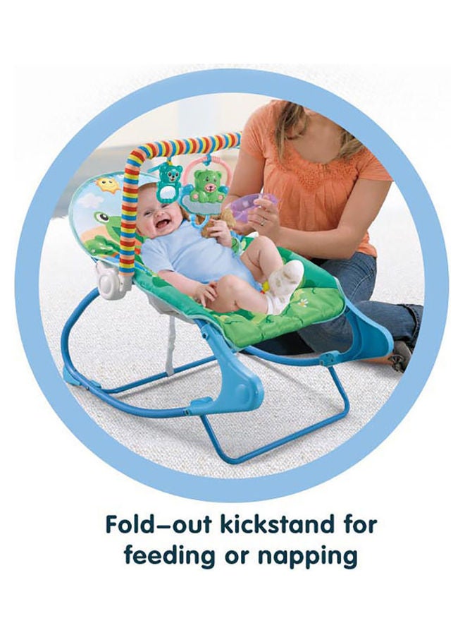 كيدل كرسي هزاز للأطفال مع شبكة للبعوض - Image 4