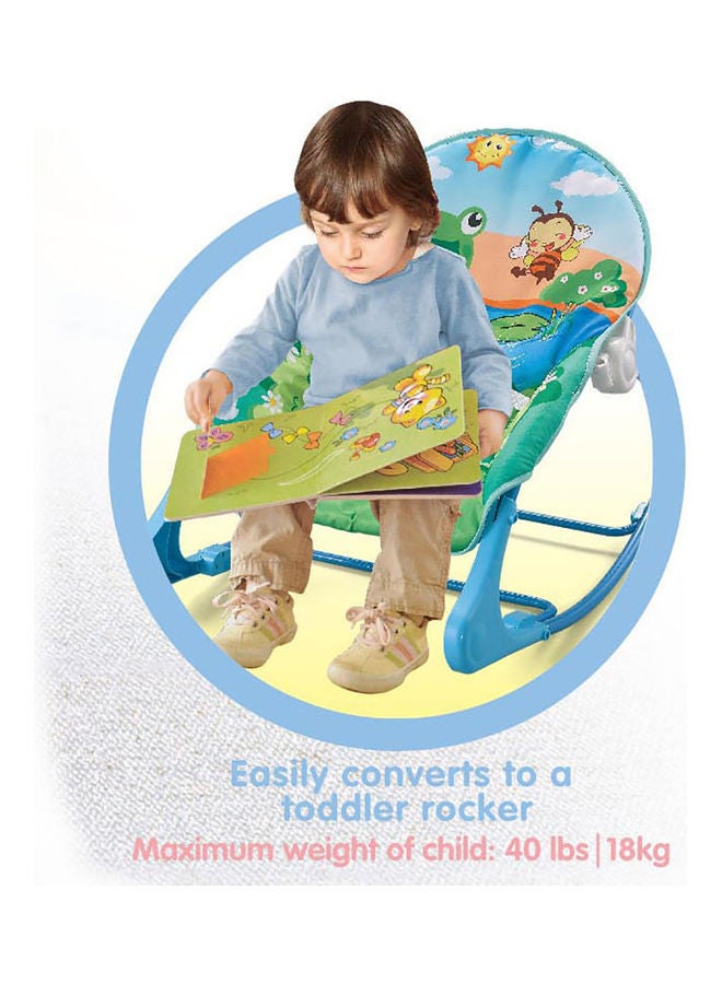 كيدل كرسي هزاز للأطفال مع شبكة للبعوض - Image 5