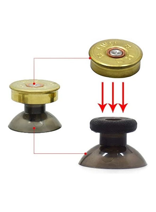 Generic - Gold Metal Bullet Analog Thumbstick For PS4 Controller - Image 1